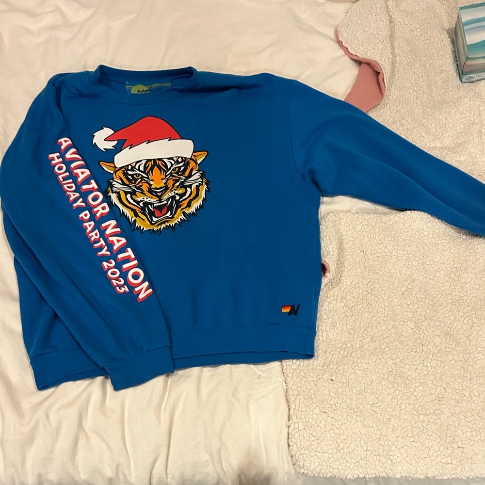 Aviator nation crew neck